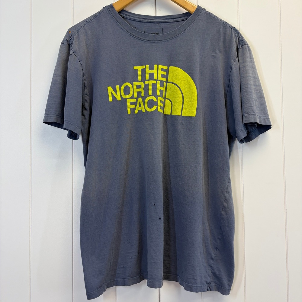 The North Face Streetwear Graphic Logo T-Shirt Mens Large Distressed Gorpcore